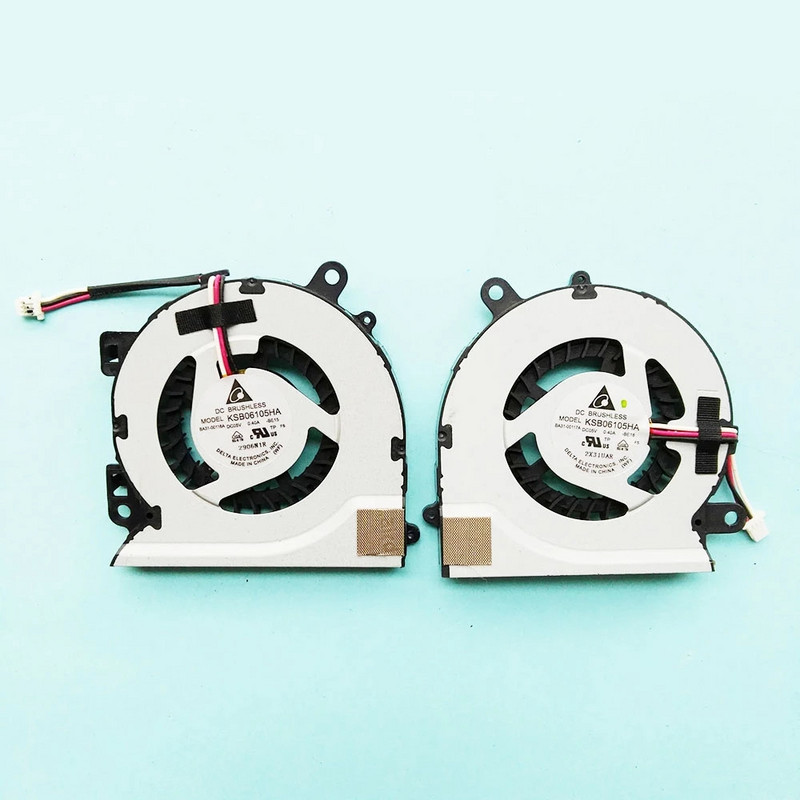 Naujas originalus CPU GPU ventiliatorius skirtas SAMSUNG NP700 NP700Z5A NP700Z5B NP700Z5C nešiojamojo kompiuterio aušinimo ventiliatoriaus aušintuvas KSB06105HA BE15 BE16