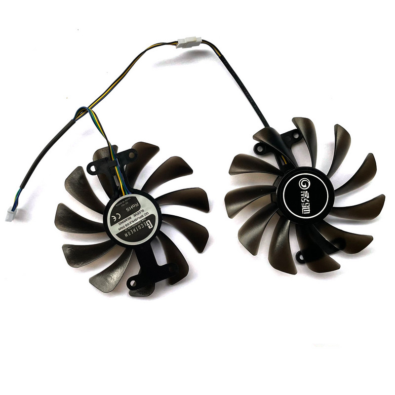 2 buc Cooler nou-nouț, 95 mm, 4 pini, GFM10012H12SPA, pentru ventilator grafic KFA2 Galaxy Geforce GTX 1070 1070Ti 1080 Exoc Snpr