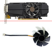 ΝΕΟΣ 3PIN 47MM FS1250-S2053A GTX 1050 OC Low Profile GPU FAN Για Gigabyte GTX 1050 OC Low Profile 2G GTX 1050Ti OC Low Profile