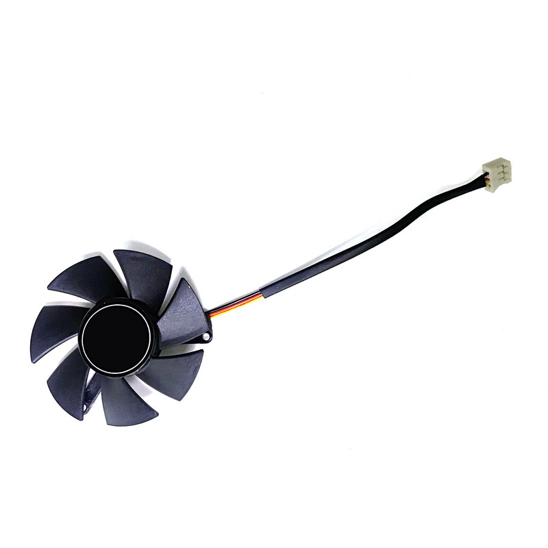 NAUJAS 3PIN 47MM FS1250-S2053A GTX 1050 OC žemo profilio GPU VENTILIATORIUS, skirtas Gigabyte GTX 1050 OC žemo profilio 2G GTX 1050Ti OC žemo profilio