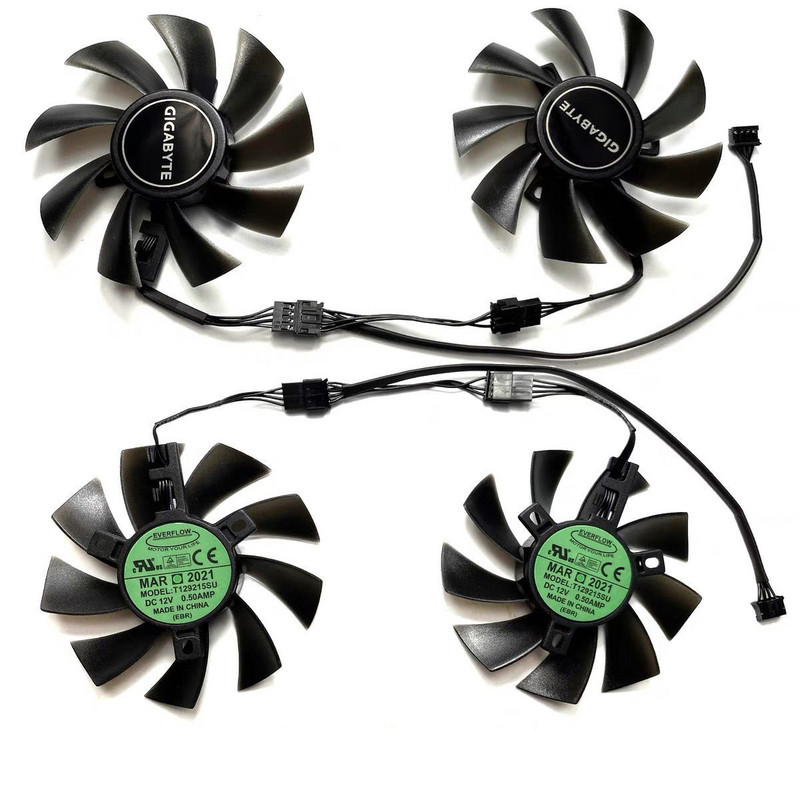 PLD09210S12HH T129215SU 87MM 4PIN DC 12V 1660TI GPU Cooler pentru Gigabyte RTX2060 GTX1660TI 1660S 1650 Ventilator de răcire a plăcii grafice