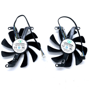 Охлаждащ вентилатор 85MM 4PIN за KFA2 GeForce RTX 3060 Смяна на вентилатор на графична карта RTX 3060 TI (1-Click OC) LHR 85MM FY09015M12LPA