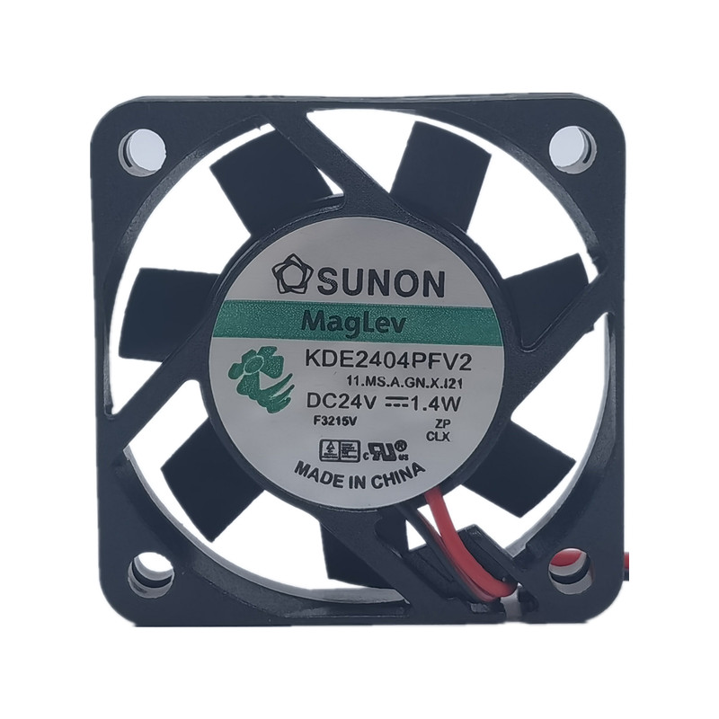 Új hűtőventilátor SUNON KDE2404PFV2 DC 24V 1,4W csendes mágneses felfüggesztés inverteres ventilátorhoz 4010 4CM