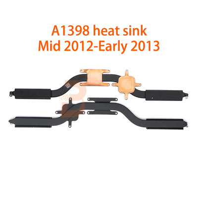 Originalni A1398 hladnjak za Macbook Pro 15'' A1398 hladnjak CPU Hlađenje Sredina 2012. Rano 2013. Kasna 2013. 2014. 2015. godina