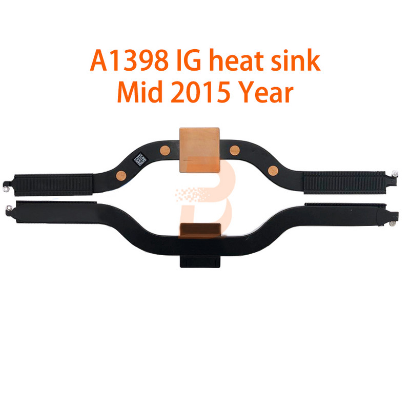 Originalni A1398 hladnjak za Macbook Pro 15'' A1398 hladnjak CPU Hlađenje Sredina 2012. Rano 2013. Kasna 2013. 2014. 2015. godina