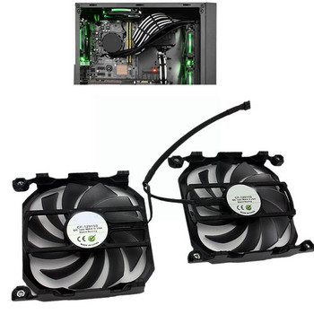 Cf-12915s 4-пинов заглавен вентилатор за охлаждане на графична карта за INNO3D GeForce GTX 1070 1080 Ti Twin X2 графична карта