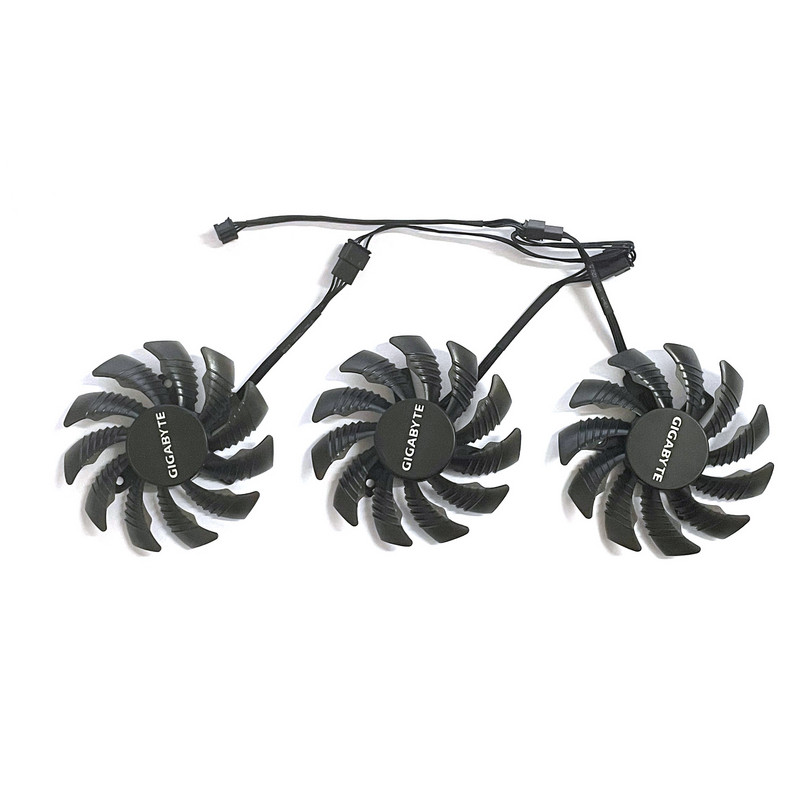 PLD08010S12HH T128010SU 78 mm 4pin DC 12V 0,35A pre Gigabyte Geforce RTX 3060 3070 Gaming RTX 3060Ti 3070Ti Eagle ventilátor chladiča