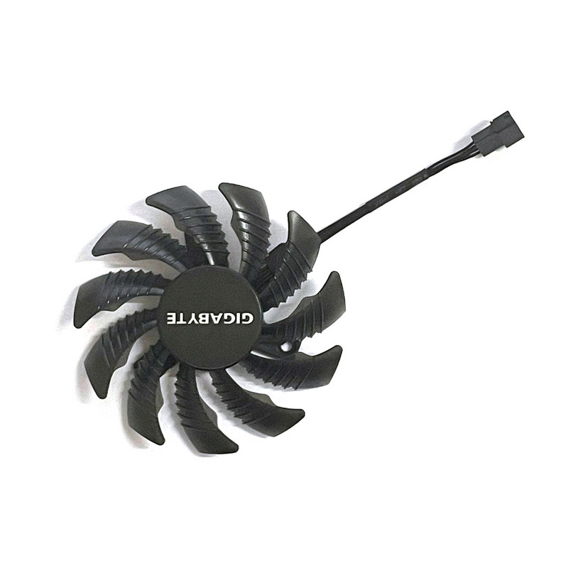 PLD08010S12HH T128010SU 78 mm 4pin DC 12V 0,35A pre Gigabyte Geforce RTX 3060 3070 Gaming RTX 3060Ti 3070Ti Eagle ventilátor chladiča