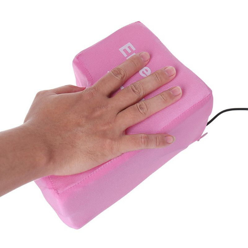 Kūrybingas anti-stresinis kompiuteris Didžiulis Enter klavišas Didelis milžiniškas USB klaviatūros ventiliacijos mygtuko pagalvė biuro staliniams kompiuteriams streso malšintuvas