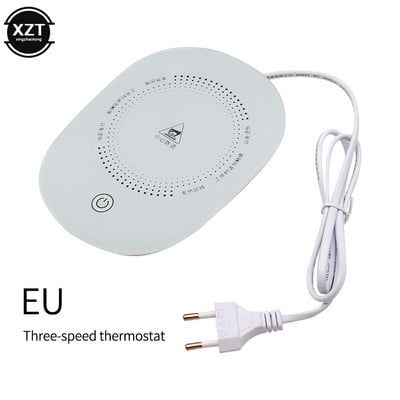 1 TK UUSIM USB EU Plug Cup soojendaja isolatsioonitassiga termostaadi aluspind kodukontori jaoks igapäevaste jookide kohvi-piimatassi soojenduspadi