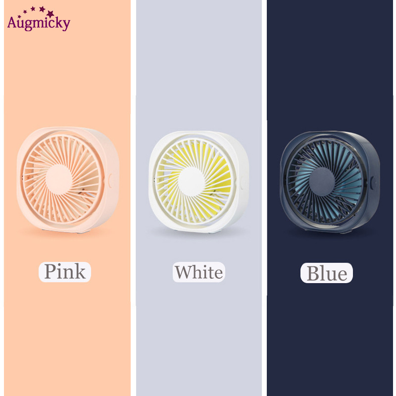 2019 Νέος 360° USB Fan Cooler Cooling Mini Fan Φορητός 3τάχυτος ψύκτης Super Mute για Office Cool Fans Φορητός υπολογιστής αυτοκινήτου στο σπίτι