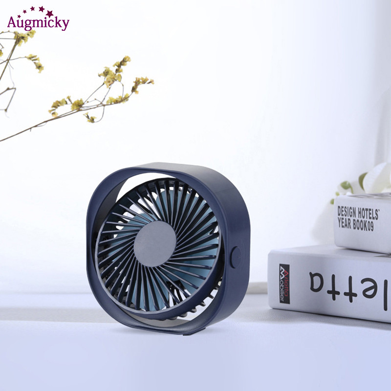 2019 Νέος 360° USB Fan Cooler Cooling Mini Fan Φορητός 3τάχυτος ψύκτης Super Mute για Office Cool Fans Φορητός υπολογιστής αυτοκινήτου στο σπίτι