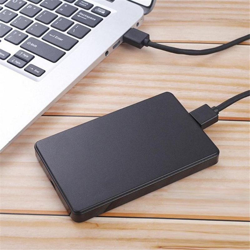USB 2.0 kietojo disko dėžutės korpusas 2,5 colio SATA HDD SSD mobilusis išorinis dėklas 480Mbps/s perdavimo greitis nešiojamam staliniam kompiuteriui