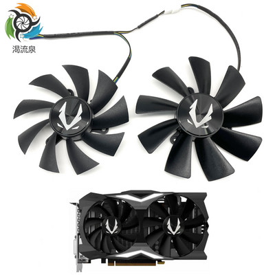 Нов 87MM GA92S2H DC12V 0.35A 100MM GAA8S2U 0.45A 4Pin за ZOTAC GAMING GeForce RTX2070 RTX 2070 OC Mini Video Card Cooling Fan
