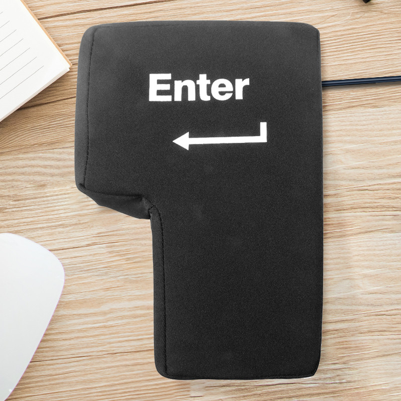 kebidu Veliki USB Enter Tipka Antistres Gumb Dekompresija Računalo Bilo koji ventilacijski jastuci Gumb Stolni jastuk za programera