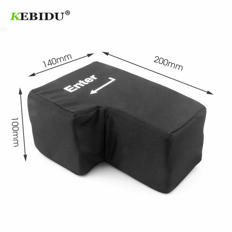 kebidu Veliki USB Enter Tipka Antistres Gumb Dekompresija Računalo Bilo koji ventilacijski jastuci Gumb Stolni jastuk za programera
