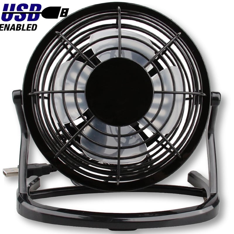 Spēcīga vēja USB klusais ventilatora galda dzesētājs klēpjdatoram piezīmjdatoram galddatoram Ofiice vasaras dzesēšanas ventilatori, 4 asmeņi, grozāmi USB mini ventilatori