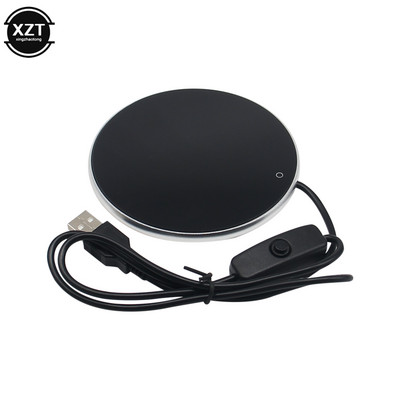 Mini kaasaskantav USB-tassisoojendaja kohvikruusi soojendusalus Nutikas termostaadiga kuumutusplaat piima tee vee soojenduspadja soojendus