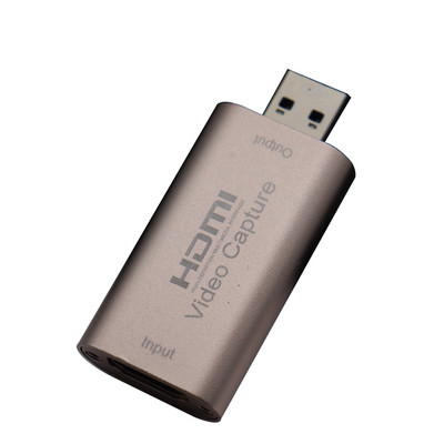 4K 1080P HDMI suderinamas su USB 2.0 vaizdo įrašymo kortelių žaidimų įrašymo dėžutė, skirta kompiuteriui Youtube OBS ir kt. Tiesioginė transliacija