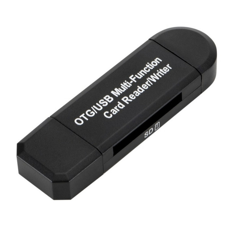 YIGETOHDE OTG Micro SD kártyaolvasó USB 2.0 kártyaolvasó 2.0 USB Micro SD adapterhez Flash meghajtó Intelligens memóriakártya olvasó