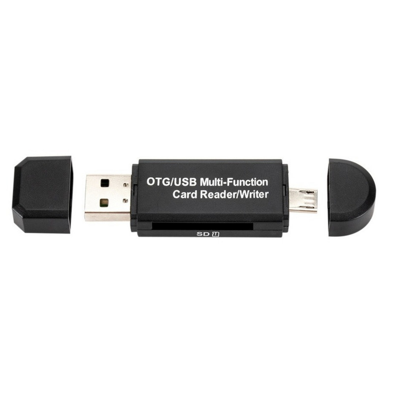 YIGETOHDE OTG Micro SD kártyaolvasó USB 2.0 kártyaolvasó 2.0 USB Micro SD adapterhez Flash meghajtó Intelligens memóriakártya olvasó