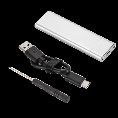 Tip C USB 3.1 na M.2 NGFF SSD Kutija za mobilni tvrdi disk Tip C Adapterska kartica Vanjsko kućište za m2 SATA SSD 2230/42/60 2280