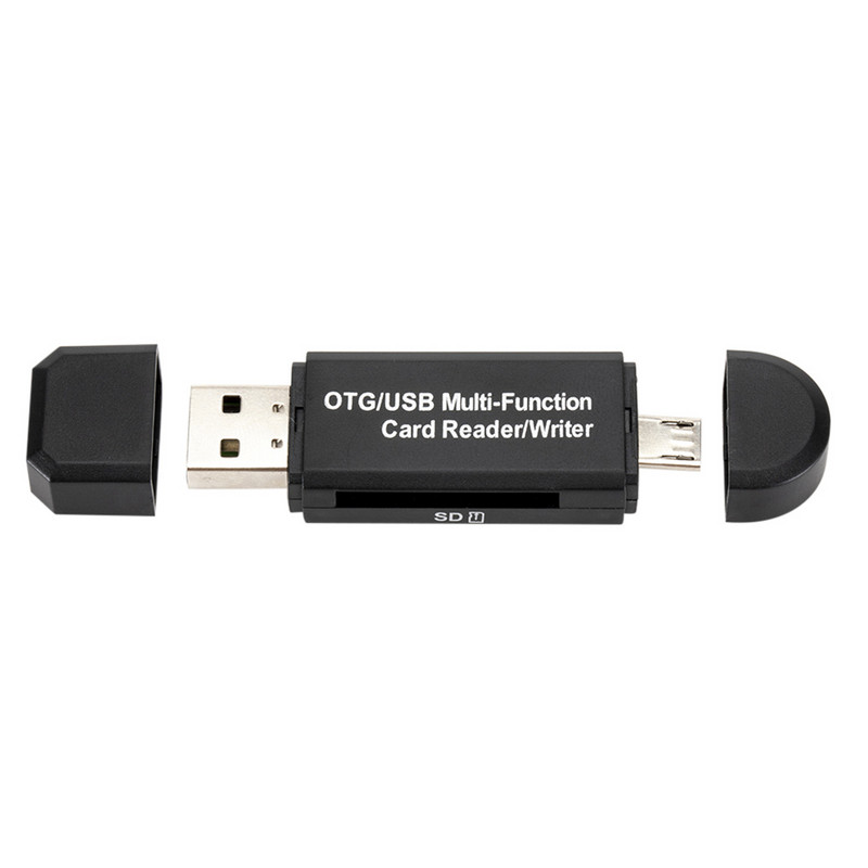 OTG Micro SD karšu lasītājs USB 2.0 karšu lasītājs 2.0 USB Micro SD adapterim Flash Drive viedā atmiņas lasītāja karte