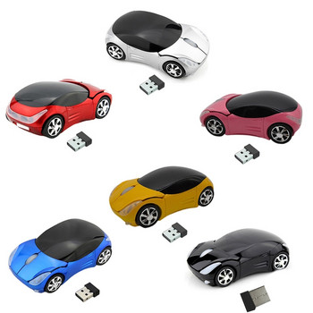 2.4G Mini Wireless Mechanical Gaming Mice Σχήμα αυτοκινήτου χωρίς παραγγελία Φορητά Ηλεκτρονικά Αξεσουάρ οπτικού ποντικιού