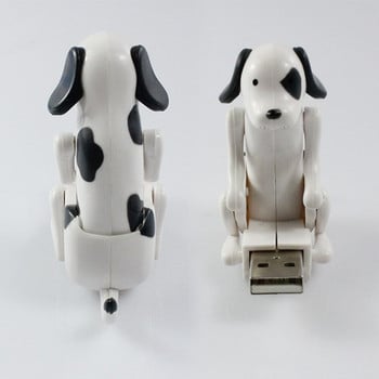 Преносим мини сладък USB 2.0 флаш диск Spot Dog Rascal USB Toy Releeve Pressure for Officer Cartoon USB Dog Flash Drive