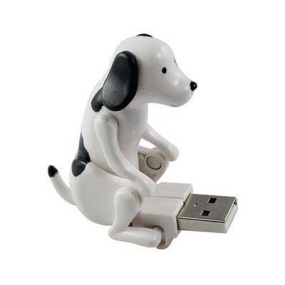 Hordozható mini aranyos USB 2.0 Flash Disk Spot Dog Rascal USB játék Nyomáscsökkentés az irodai dolgozók számára Rajzfilm kutya USB flash meghajtó
