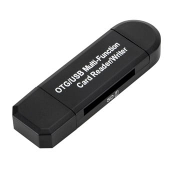 PzzPss OTG Micro SD четец на карти USB 2.0 четец на карти 2.0 за USB Micro SD адаптер Flash Drive Смарт четец на карти памет