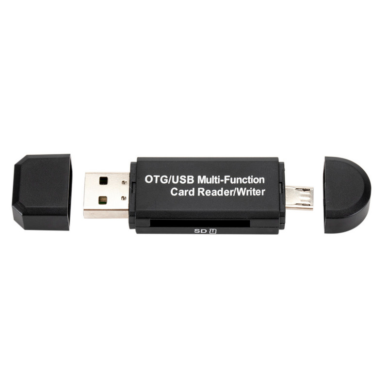 PzzPss OTG Micro SD четец на карти USB 2.0 четец на карти 2.0 за USB Micro SD адаптер Flash Drive Смарт четец на карти памет