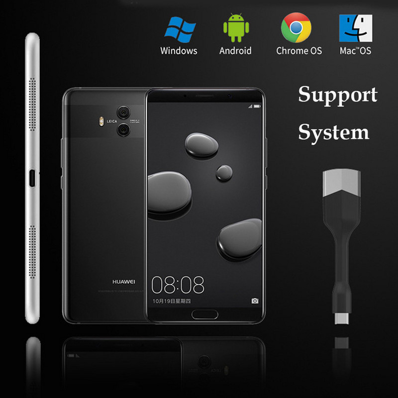 Prijenosna USB Type-c priključna stanica HDMI 4K HD Signal Type-C TO HDMI za MacBook Samsung Galaxy S8/S9/Note8 HUAWEI Matebook