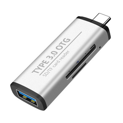 USB четец на карти 2 в 1 тип C USB 3.0 към SD Micro SD TF адаптер за лаптоп телефон OTG четец на карти Smart Memory SD TF четец на карти