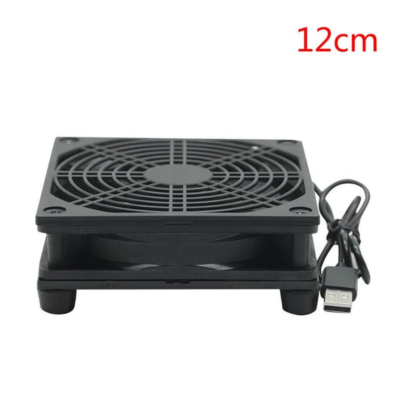9cm/12cm ventilator za hlađenje DC 5V USB napajanje tihi ventilator za ruter TV set-top box hladnjak radijator DIY dijelovi za popravak M5TB