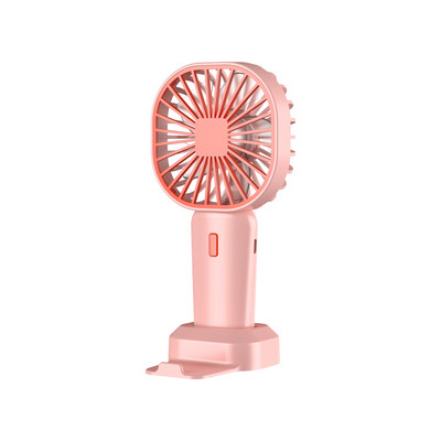 Mini ventilator portabil de buzunar, aer rece, de mână, pentru călătorii, pentru studenți, birou, ventilatoare de răcire reîncărcabile prin USB, silențioase, cu suport pentru telefon