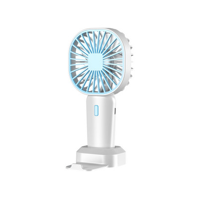 Mini ventilator portabil de buzunar, aer rece, de mână, pentru călătorii, pentru studenți, birou, ventilatoare de răcire reîncărcabile prin USB, silențioase, cu suport pentru telefon