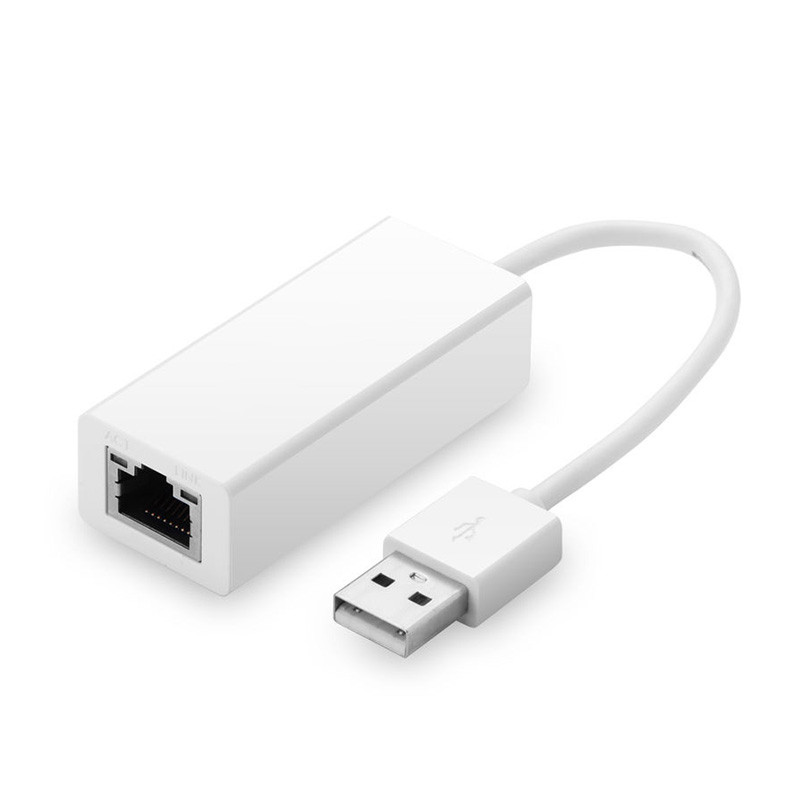 USB 2.0 - RJ45 hálózati kártya gyors Ethernet adapter 10/100 Mbps Micro USB - RJ45 Ethernet LAN adapter Macbook laptophoz Windows