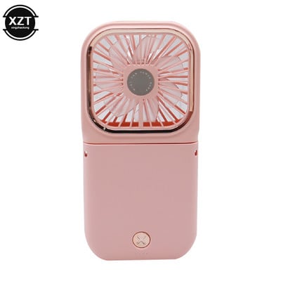 Rippuvad kaelaventilaatorid Mini kaasaskantav kaelarihma jahuti USB laetav toitepank käeshoitav elektriline õhkjahutus kokkupandav ventilaatori ventilaator