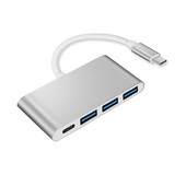 C típusú USB C HUB nagy sebességű 4 portos többosztó adapter OTG Lenovo HUAWEI Xiaomi Macbook Pro 15 Air Pro tartozékokhoz