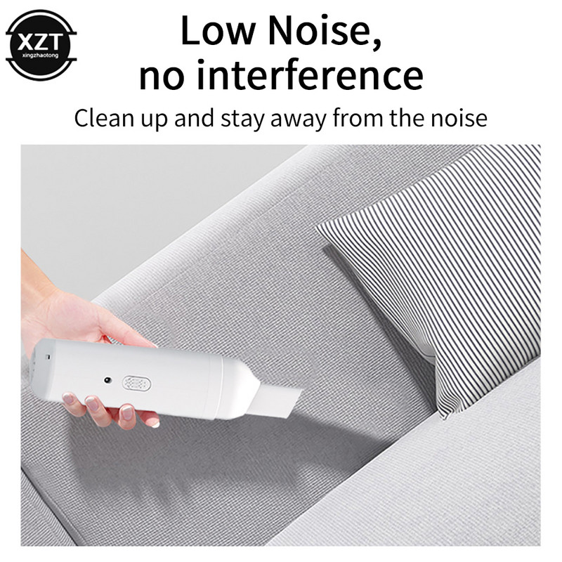 Mini aspirator portabil cu aspirație mare mașină de curățare portabilă cu aspirator mic fără fir USB reîncărcabil