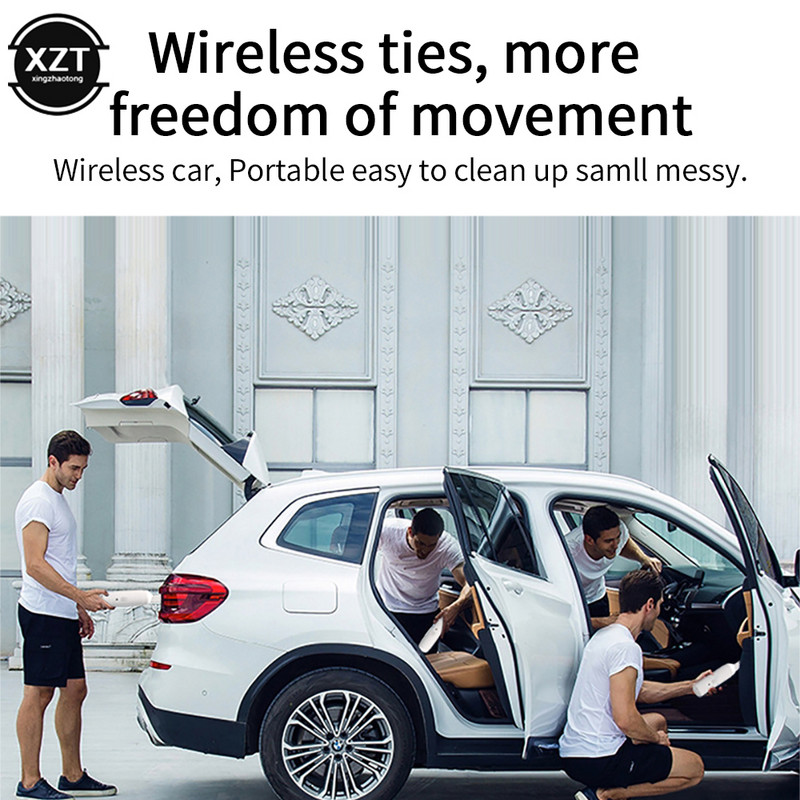 Mini aspirator portabil cu aspirație mare mașină de curățare portabilă cu aspirator mic fără fir USB reîncărcabil