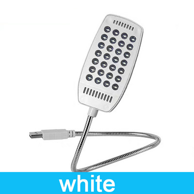 28LED lampa za čitanje LED USB ultra svijetlo svjetlo za knjige Njega očiju Fleksibilne stolne svjetiljke Noćna svjetiljka s prekidačem za prijenosno računalo