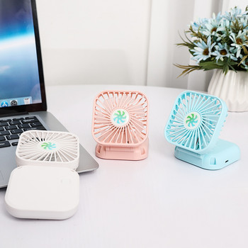 Φορητός ανεμιστήρας USB Mini Air Cooler Summer Fashion 3 Λειτουργία ανεμιστήρας Επαναφορτιζόμενος ανεμιστήρας γραφείου Εξωτερικού κρεμαστός ανεμιστήρας λαιμού Χειρός ανεμιστήρας γραφείου