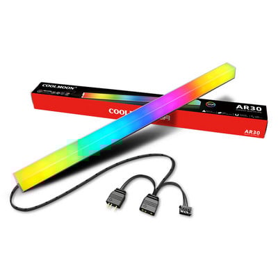 5V svjetleća LED svjetleća traka od aluminijske legure Magnetska usisna LED dekorativna svjetiljka s promjenom boje Svjetleća traka za kućište računala