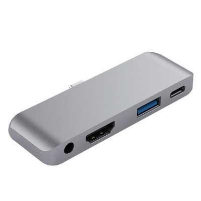 Тип C към HDMI-съвместим USB C 3.0 2.0 Aux адаптер за iPad Pro за MacBook Samsung S20 Dex Xiaomi 10 TV PS5 Монитор