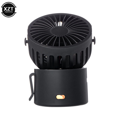 Kreatív akasztós nyakú hordozható mini ventilátor USB újratölthető csendes utazási kézi léghűtő ventilátor irodai otthoni szobai asztali ventilátorokhoz