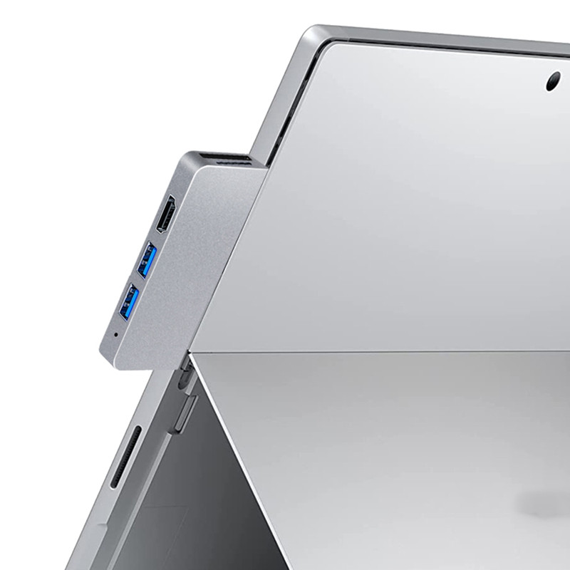 Pre Surface Pro 8 USB C Hub, 4K HDMI kompatibilný adaptér + 2 USB 3.0 čítačka, adaptér čítačky SD/TF kariet pre Surface Pro 8