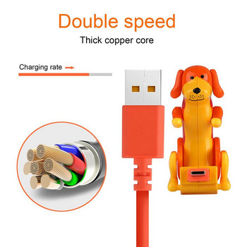 Нов 1.2m Rogue Dog кабел за зареждане за IOS Type-c USB телефонен кабел кабел за зарядно устройство за кучета кабел за HuaweiIPhoneXiaomi кабел за данни горещ