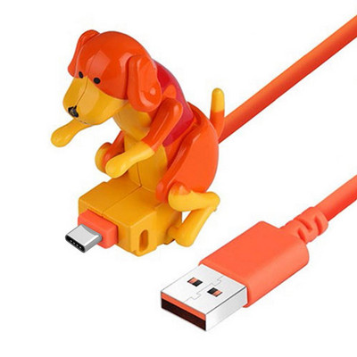 Нов 1.2m Rogue Dog кабел за зареждане за IOS Type-c USB телефонен кабел кабел за зарядно устройство за кучета кабел за HuaweiIPhoneXiaomi кабел за данни горещ